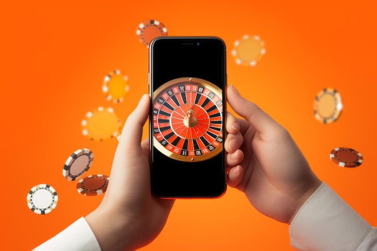 Ilustrasi proses deposit dan penarikan dana dengan keamanan finansial pada platform hiburan digital wajahtoto
